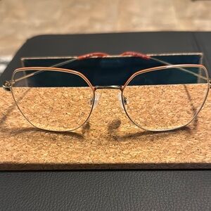 OTP- Elegant Gold and Silver Women's Glasses